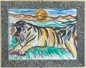 La tigre acquerello 25x35